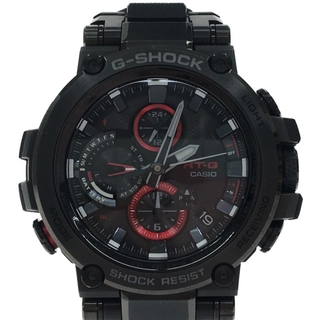 カシオ(CASIO)の▼▼CASIO カシオ メンズ腕時計 G-SHOCK ソーラー電波クオーツ MTG-B10000-1AJF  ブラック(ラバーベルト)