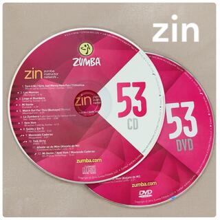 ズンバ(Zumba)のズンバCD   ZUMBA  CD＋DVDセット　ZIN.53(その他)