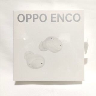 オッポ(OPPO)の【新品未開封】OPPO Enco Buds ホワイト(ヘッドフォン/イヤフォン)