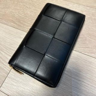 ボッテガヴェネタ(Bottega Veneta)のボッテガヴェネタの黒財布(長財布)