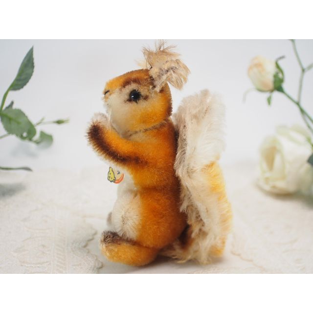 Steiff(シュタイフ)のシュタイフ★Possy Squirrel 14cm★リスのポッシー★Steiff ハンドメイドのぬいぐるみ/人形(ぬいぐるみ)の商品写真