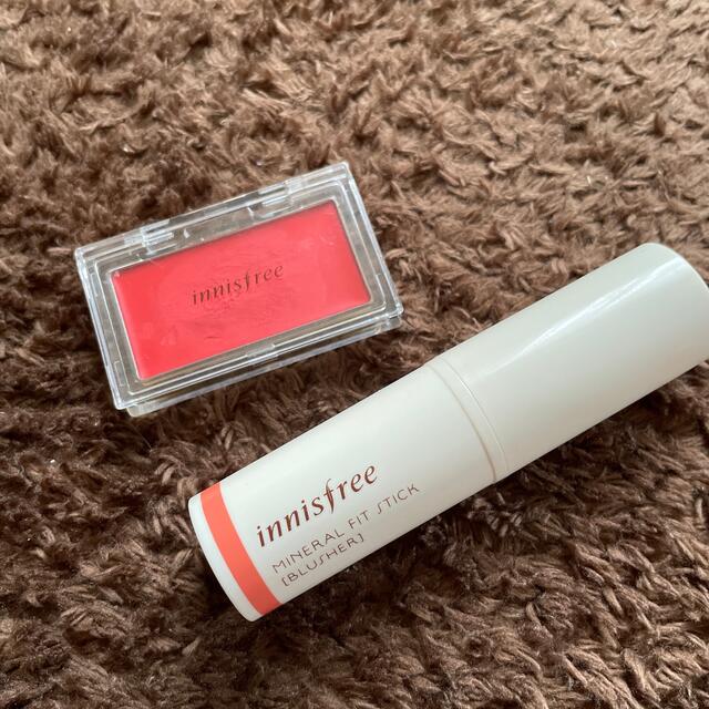 Innisfree(イニスフリー)のイニスフリー　チーク　2個 コスメ/美容のベースメイク/化粧品(チーク)の商品写真