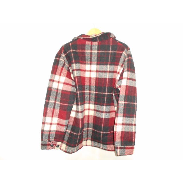 029091● Woolrich チェック ジャケット L ウール ウールリッチ