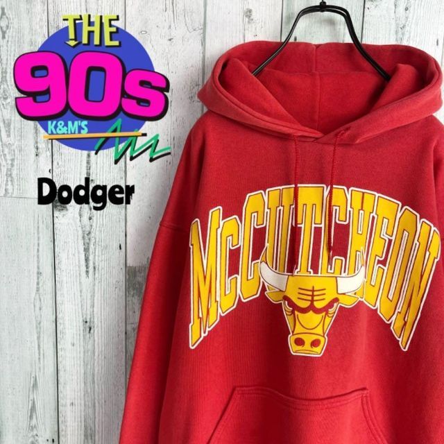 90's Dodger Mccutcheon カレッジ ロゴパーカー
