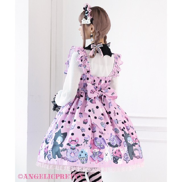 Angelic Pretty(アンジェリックプリティー)の【新品】AngelicPretty Happy Treat Party レディースのワンピース(ミニワンピース)の商品写真