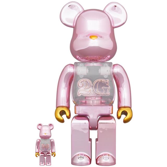 BE@RBRICK 2G PINK GOLD CHROME 100％&400％その他