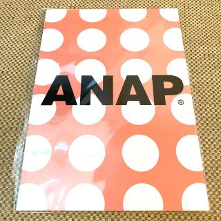 アナップ(ANAP)のanap ノート　ピンク　　水玉　　ドット(ノート/メモ帳/ふせん)