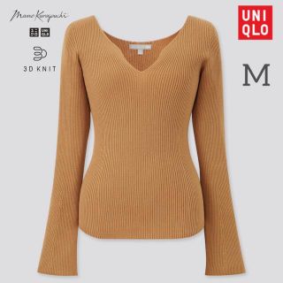 ユニクロ(UNIQLO)のがほちゃん様ご専用リブセーター マメクロゴウチ ユニクロ ニット(ニット/セーター)