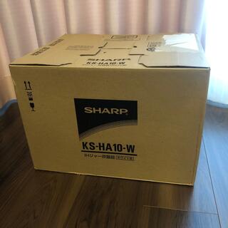 シャープ(SHARP)のSHARP IHジャー炊飯器 KS-HA10-W(炊飯器)
