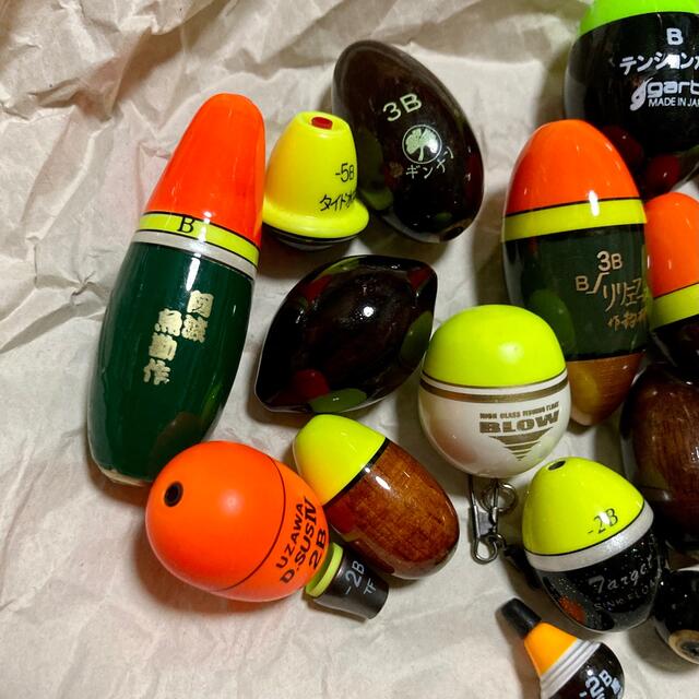 釣研　ウキ　23個セット　ツリケン　Tsurusen fishing float スポーツ/アウトドアのフィッシング(その他)の商品写真