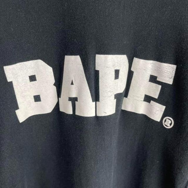 A BATHING APE(アベイシングエイプ)の90's APE アベイシングエイプ　初期タグ　BAPE スナップボタンパーカー メンズのトップス(パーカー)の商品写真