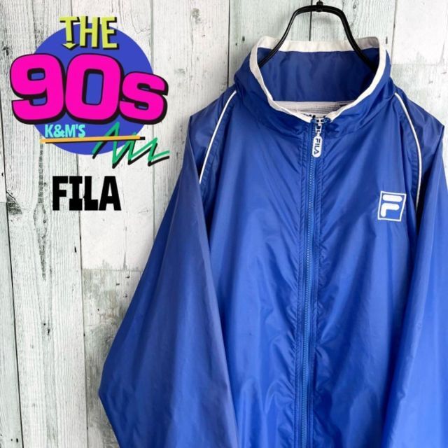 90s FILA ナイロンジャケット　Ｌ