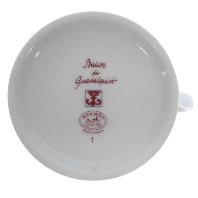 エルメス マグカップ ペア ガダルキヴィール Guadalquivir 陶器 300ml