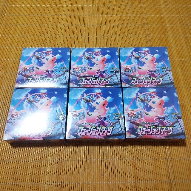 ポケモンカード フュージョンアーツ 6BOX