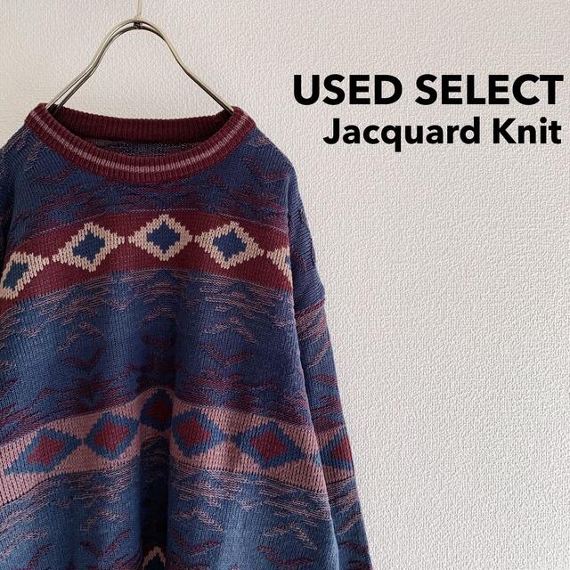 【専用】jacquard Sweater / 民族柄 ジャガードニット