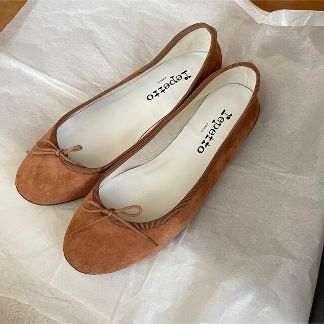 repetto - レペット スエード ブラウン バレエシューズ の通販 by ...