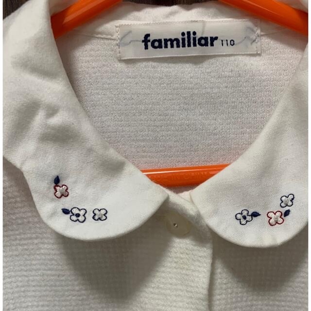 familiar(ファミリア)のfamiliar ブラウス　110㎝【専用】 キッズ/ベビー/マタニティのキッズ服女の子用(90cm~)(ブラウス)の商品写真