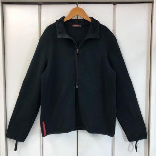 プラダ(PRADA)のPRADA SPORT フリース プルオーバージャケット(M)(ブルゾン)