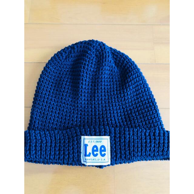 Lee(リー)のLee キッズ ニット帽　52〜54cm キッズ/ベビー/マタニティのこども用ファッション小物(帽子)の商品写真