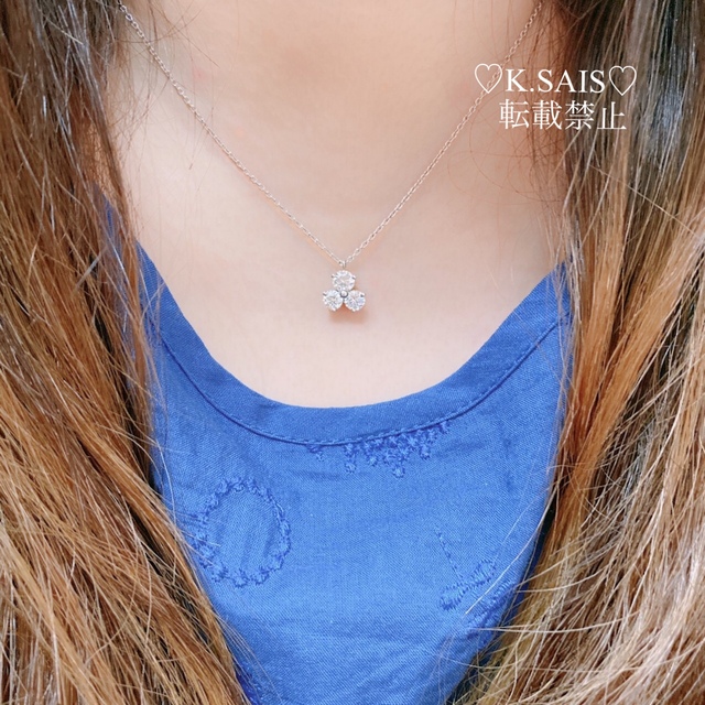 ♥️ ダイヤ 0.977ct ♥️ プラチナダイヤモンドネックレス PT900