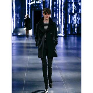 美品saint laurent paris サンローランパリ Pコート 15aw