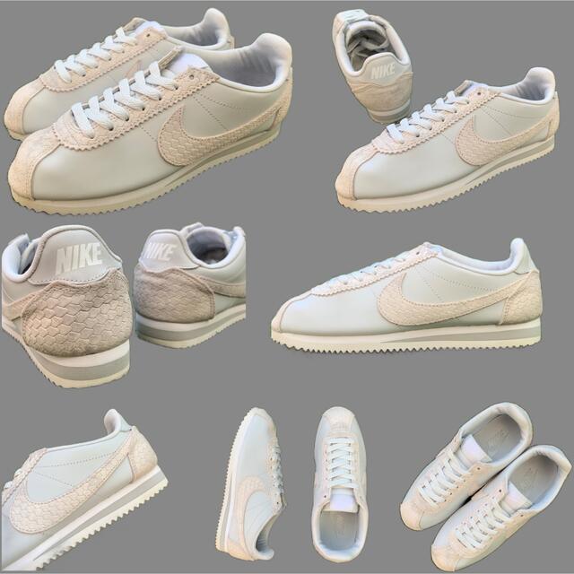 NIKE WMNS CLASSIC CORTEZ PREM ホワイト7 24㎝