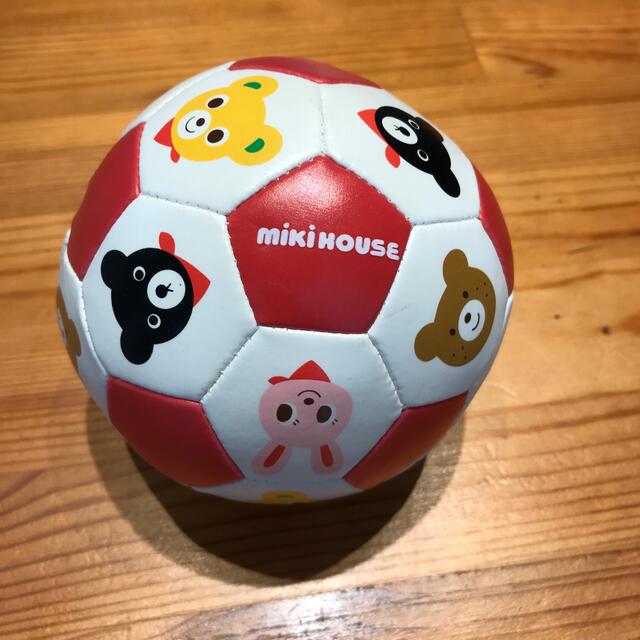 mikihouse(ミキハウス)のミキハウス　ソフトサッカーボール キッズ/ベビー/マタニティのおもちゃ(ボール)の商品写真