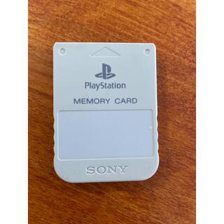 プレイステーション(PlayStation)のプレステーション　メモリーカード（中古品）(その他)