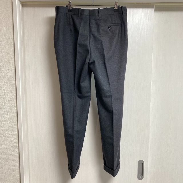 BALENCIAGA フランネルウールスラックス | www.fleettracktz.com