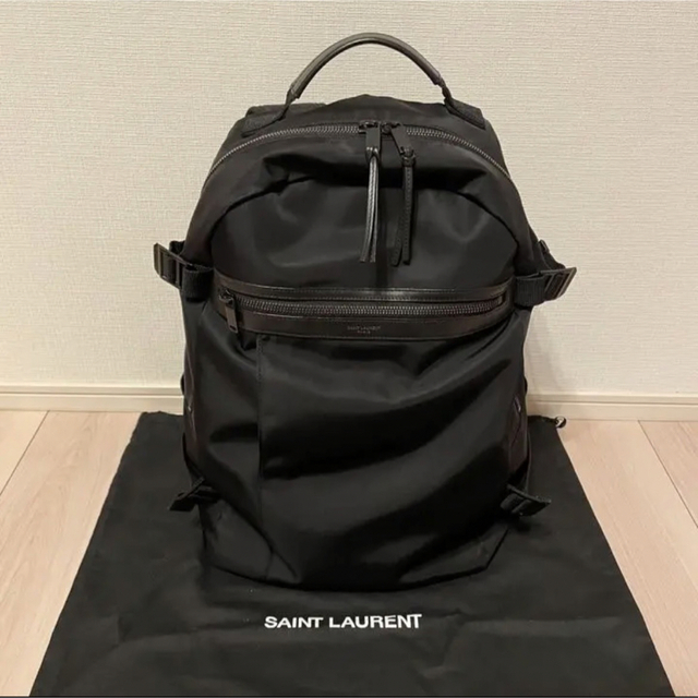 本物品質の Laurent Saint - トレック シティ リュック サンローラン
