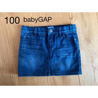 ベビーギャップ(babyGAP)のベビーギャップ　babyGAP スカート　100(スカート)