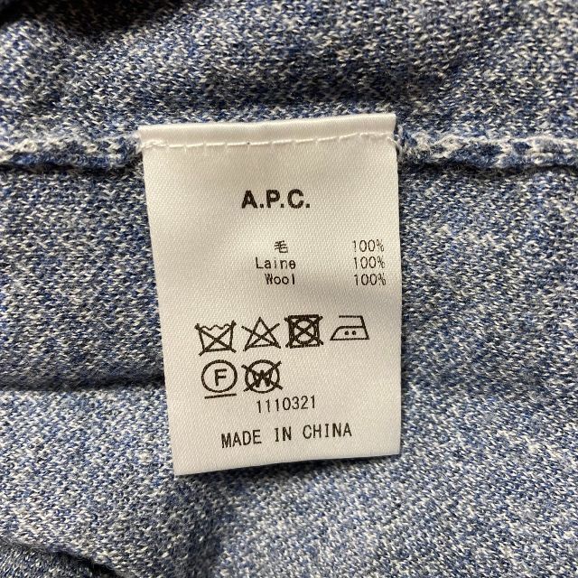 A.P.C. プルオーバーウールニット