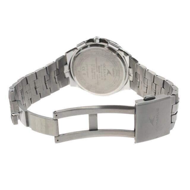CASIO(カシオ)の〇〇CASIO カシオ 腕時計 OCEANUS オシアナス マンタ 世界限定1500本 プラチナ蒔絵 OCW-S5000ME-1AJF ブラック メンズの時計(腕時計(アナログ))の商品写真