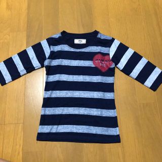 イッカ(ikka)のカットソー　ボーダー　120(Tシャツ/カットソー)