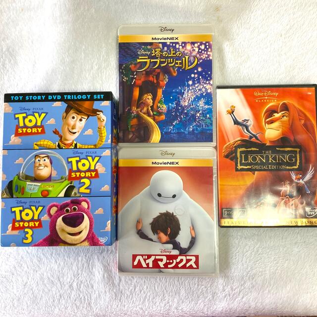 Disney(ディズニー)のディズニー⭐︎ドリームワークス⭐︎ミニオンDVDセット エンタメ/ホビーのDVD/ブルーレイ(キッズ/ファミリー)の商品写真