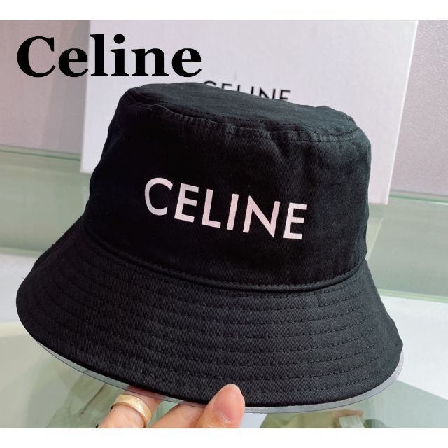 ポールスミ 超人気 CELINE セリーヌ バケットハット バケハ 男女兼用 ブランド