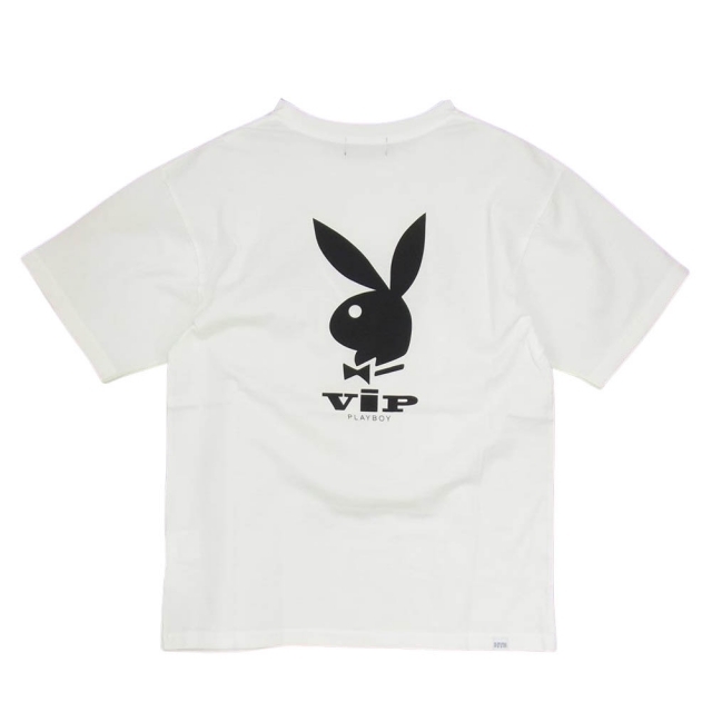 HYSTERIC GLAMOUR(ヒステリックグラマー)のHYSTERIC GLAMOUR ヒステリックグラマー Ｔシャツ 02222CT20 PLAYBOY HYSTERIC ARROW ヒステリック アロー Tシャツ ホワイト系 S【新古品】【未使用】【中古】 メンズのトップス(シャツ)の商品写真