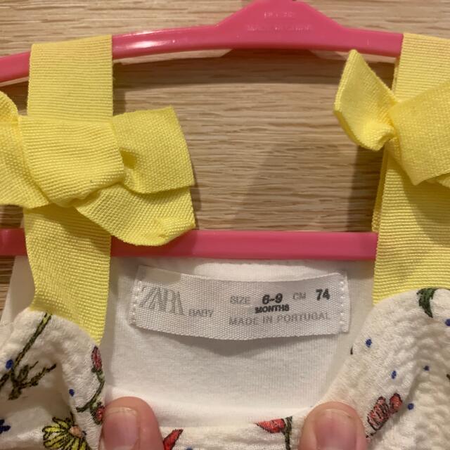 ZARA KIDS(ザラキッズ)の子供服　ZARA キッズ服　ワンピース キッズ/ベビー/マタニティのベビー服(~85cm)(ワンピース)の商品写真