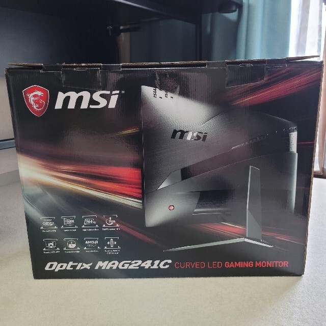 MSI Optix MAG241C ゲーミングモニター 23.6インチ MSI Optix MAG241C ゲーミングモニター 23.6インチ