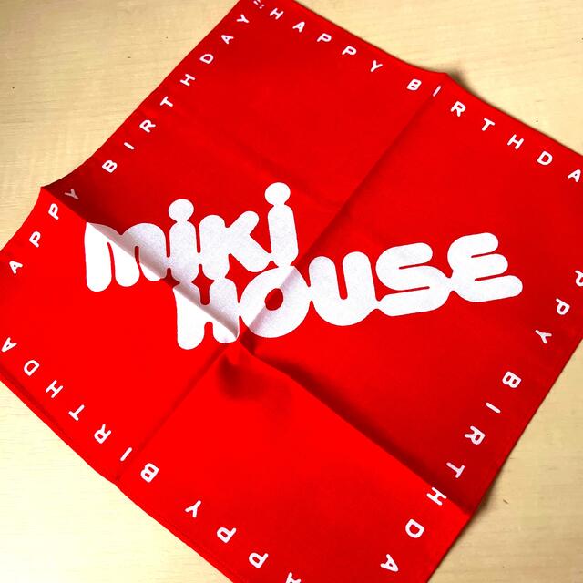 mikihouse(ミキハウス)のmiki house ミキハウス　ハンカチ キッズ/ベビー/マタニティのこども用ファッション小物(その他)の商品写真