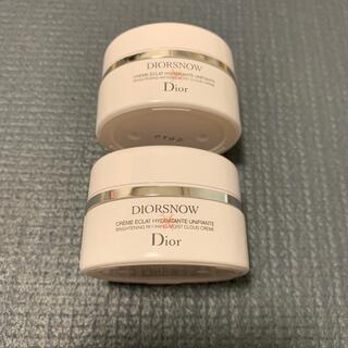 ディオール(Dior)のDior スノー ブライトニング モイスト クリーム15ml 2個(フェイスクリーム)