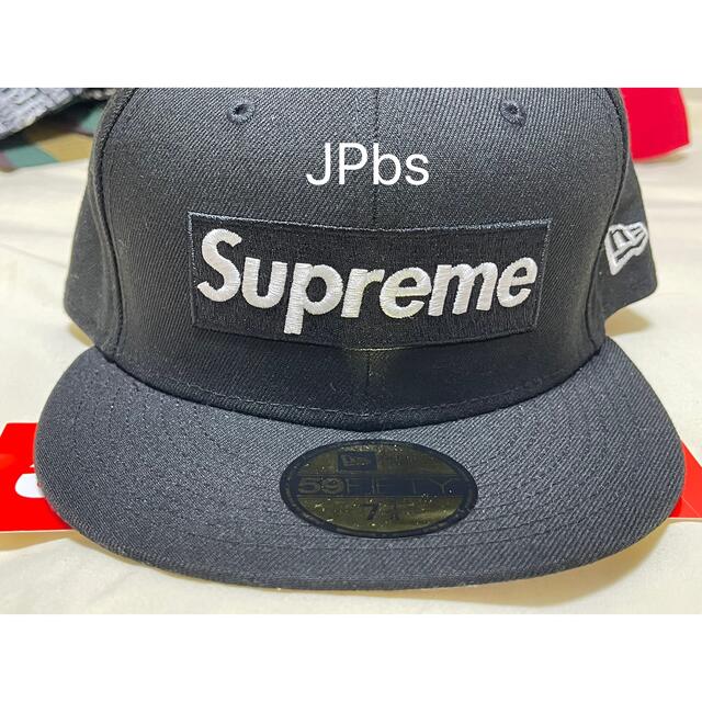 キャップSupreme No Comp Box Logo New Era 7-5/8