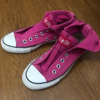 コンバース(CONVERSE)のコンバース23.5cm ピンク(スニーカー)