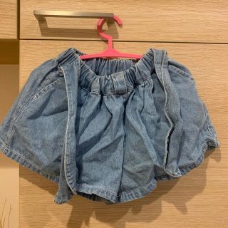 韓国子供服　ショートパンツ　キッズ服　2点セット(パンツ)