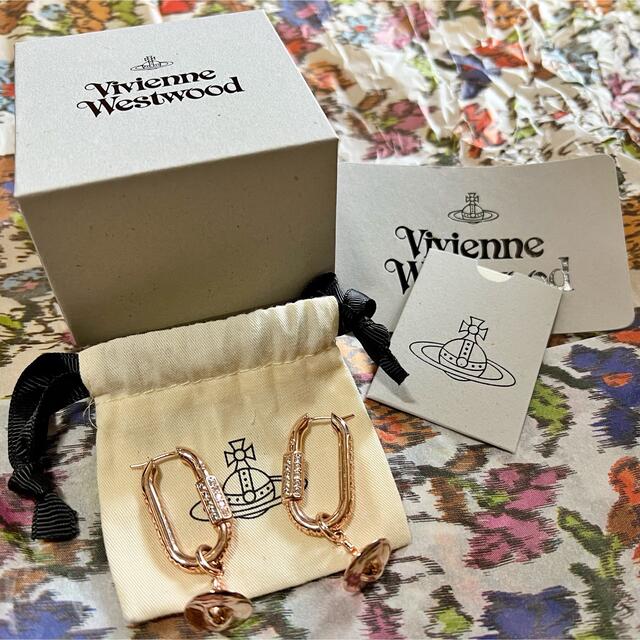 ピアス Vivienne Westwood ピアス ピンクゴールド 2022年新作
