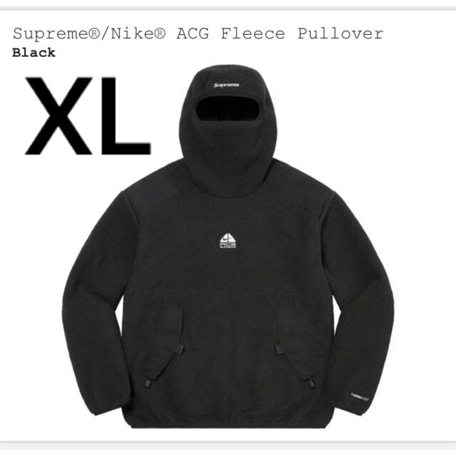 Supreme Nike ACG Fleece Pullover "Black"