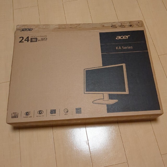 Acer(エイサー)のACER KA240H スマホ/家電/カメラのPC/タブレット(ディスプレイ)の商品写真