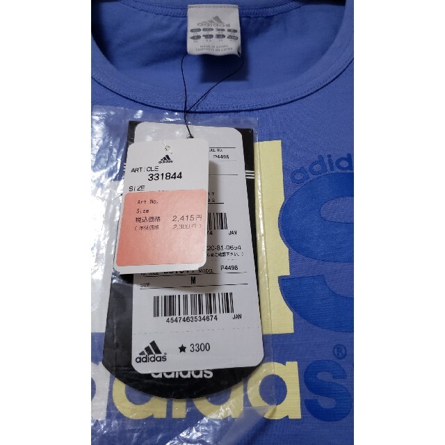 adidas(アディダス)の未使用タグ付き☆adidas　Tシャツ レディースのトップス(Tシャツ(半袖/袖なし))の商品写真