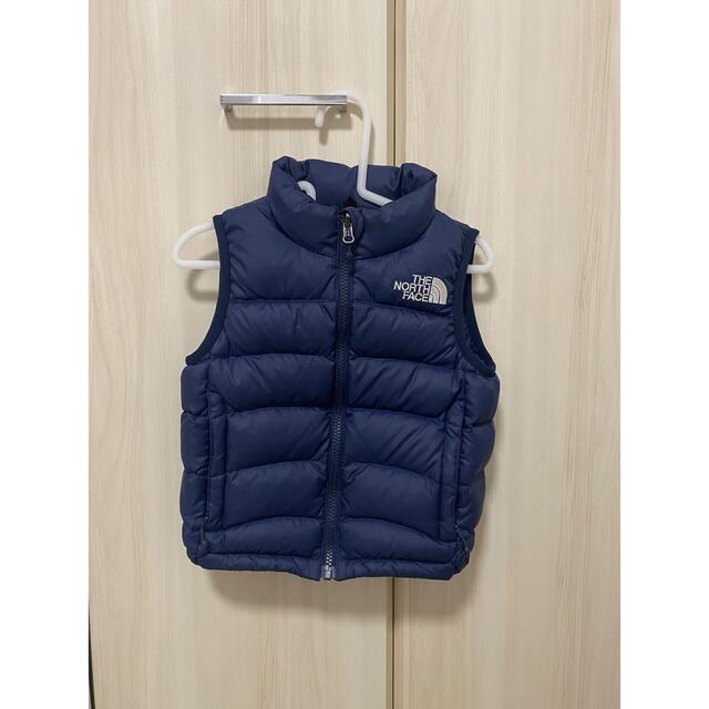 THE NORTH FACE(ザノースフェイス)のノースフェイス　ダウンベスト キッズ/ベビー/マタニティのキッズ服男の子用(90cm~)(ジャケット/上着)の商品写真