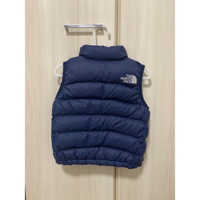 THE NORTH FACE(ザノースフェイス)のノースフェイス　ダウンベスト キッズ/ベビー/マタニティのキッズ服男の子用(90cm~)(ジャケット/上着)の商品写真